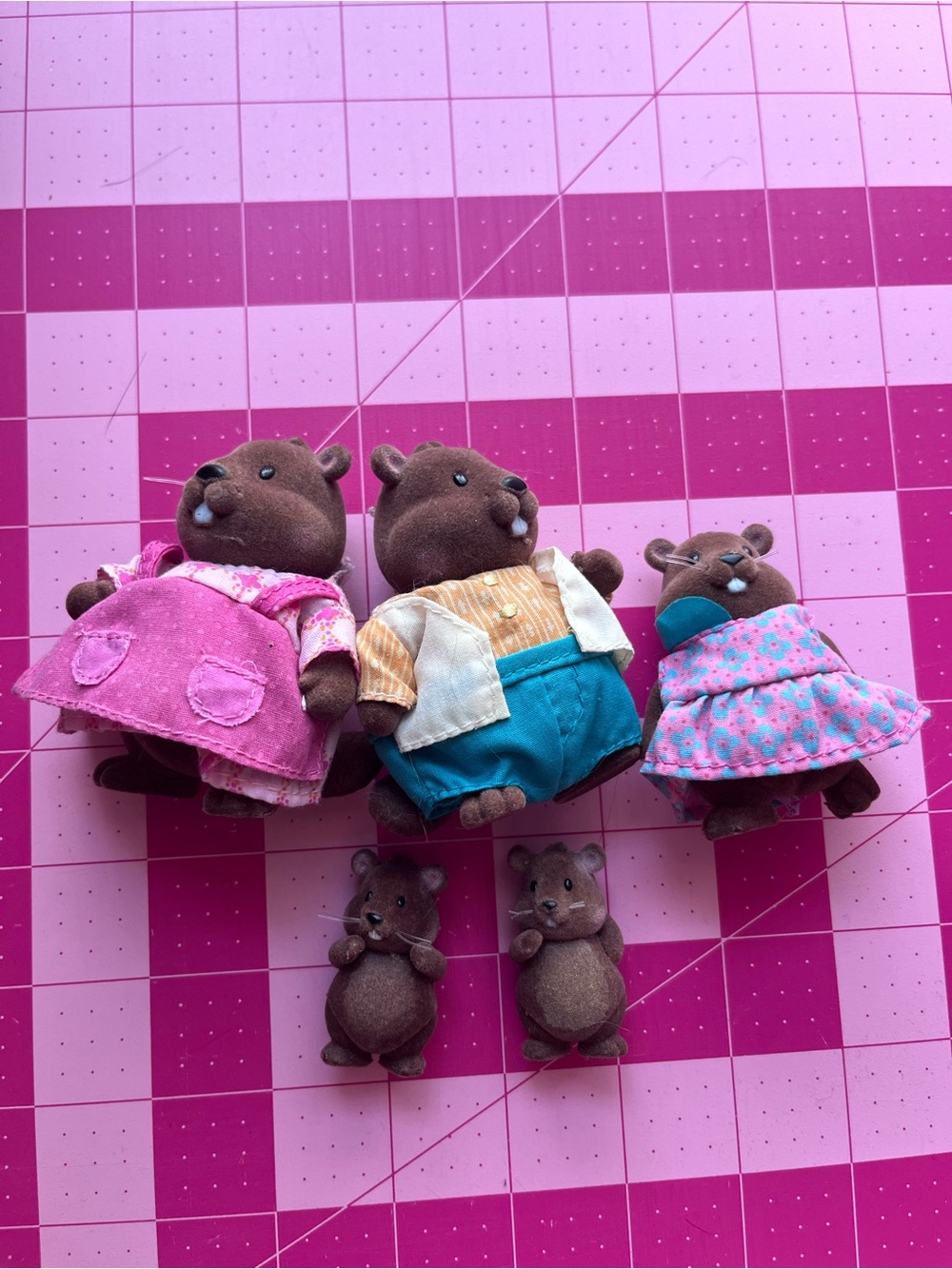 Li’l Woodzeez Watergaggles Beaver Family